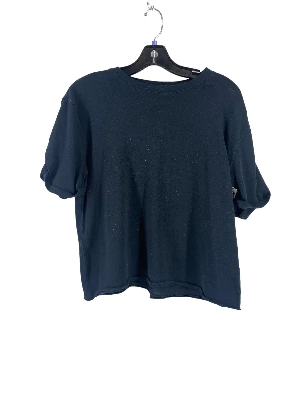 Navy blue women's topsTop Short Sleeve Basic By We The Free  Size: Xs