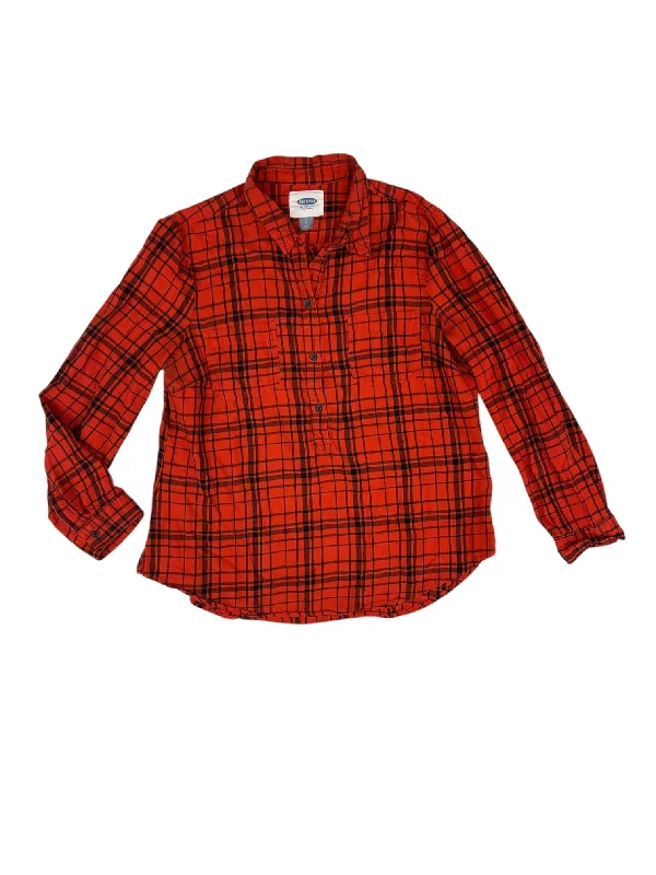 Party women's topsTop Long Sleeve By Old Navy In Red, Size: L