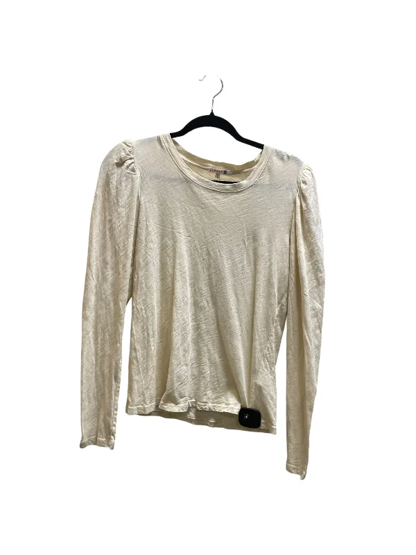 Spaghetti strap women's topsTop Long Sleeve By Sundry In Cream, Size: Xs