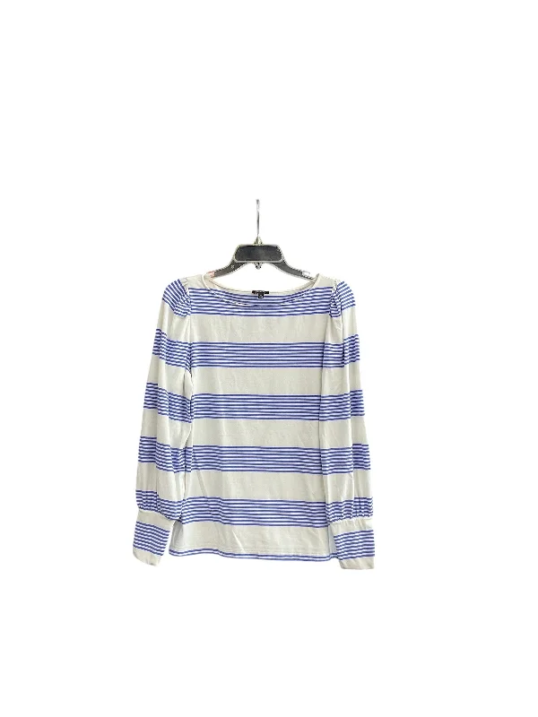 Striped women's topsTop Long Sleeve By Talbots In Striped Pattern, Size: M