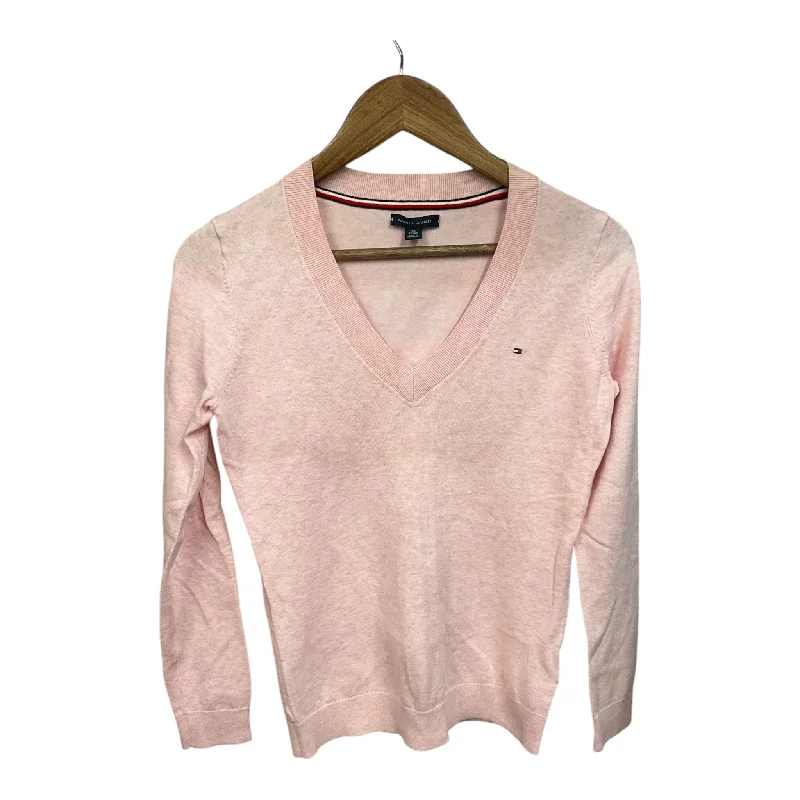 Running women's topsTop Long Sleeve By Tommy Hilfiger In Pink, Size: Xs