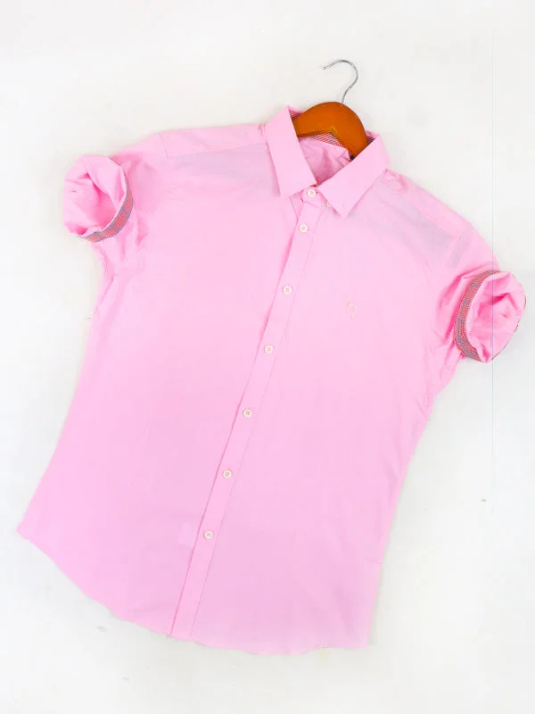 Running women's topsMCS09 Men's Wash and Wear Casual Shirt Pink